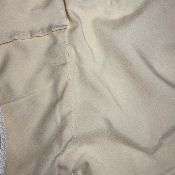 Vintage Handmade Cream Vest - Picture 13 of 15